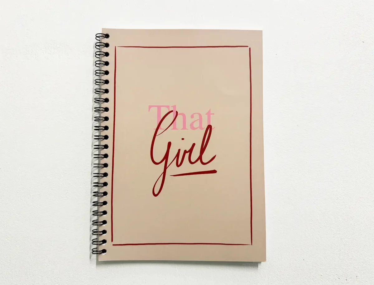 carnet de note that girl